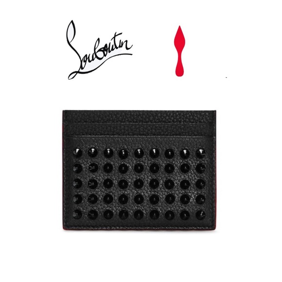 Christian Louboutin Other - Christian Louboutin Kios Studded Card Holder Wallet